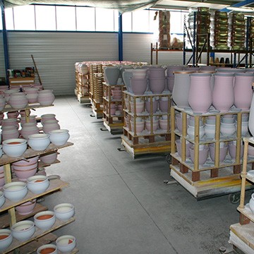 l'atelier d'enfournement des poteries d'Albi